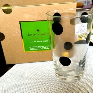 Kate Spade all purpose glasses set of 4